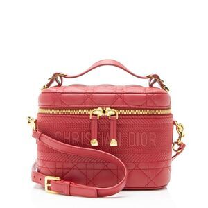 Dior Lambskin Diortravel Small Vanity Case